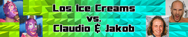 Ice Cream, Jr./El Hijo del Ice Cream vs. Claudio Castagnoli/Jakob Hammermeier